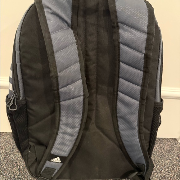 Adidas Gray and Black Soccer Backpack - Picture 2 of 5